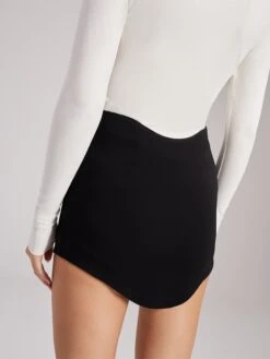 Mini-jupes Jupe Luna Femme Noir -Parfaite Jupe ccb372115a8de00dd36e3023ccea6f46