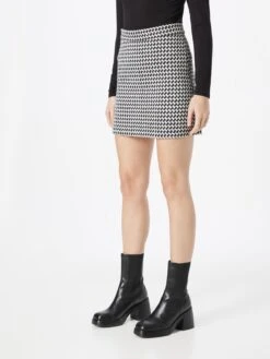 Modström Mini-jupes Jupe Badia Femme Noir -Parfaite Jupe cd6f78db829d05b11e518c62baf253b7