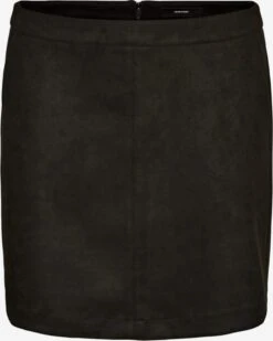 Vero Moda Curve Jupes En Cuir Jupe Donna Dina Femme Noir