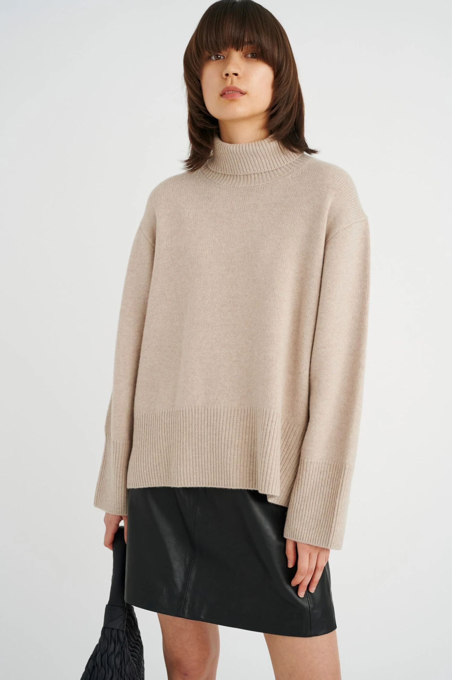 InWear Jupes En Cuir Jupe Wook Femme Noir 4 InWear Jupes En Cuir Jupe Wook Femme Noir – Image 2