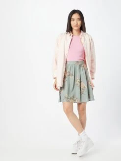 About You Mini-jupes Jupe Paulina Femme Kaki / Menthe -Parfaite Jupe d74200f790d9671d6ade8de25f73880d