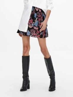 ONLY Mini-jupes Jupe Hanna Femme Noir -Parfaite Jupe d940d13048718ddd88b278f8b3d3b376