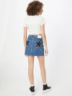 Mini-jupes Jupe DAKOTA Femme Bleu 10 Mini-jupes Jupe DAKOTA Femme Bleu -Parfaite Jupe d97bdba71ec44f1e855302d21cc08680