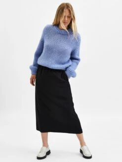 Selected Femme Jupes Longues Jupe Tinni Femme Noir 12 Selected Femme Jupes Longues Jupe Tinni Femme Noir -Parfaite Jupe dd3210668332f97bc4b1e314b639ec52