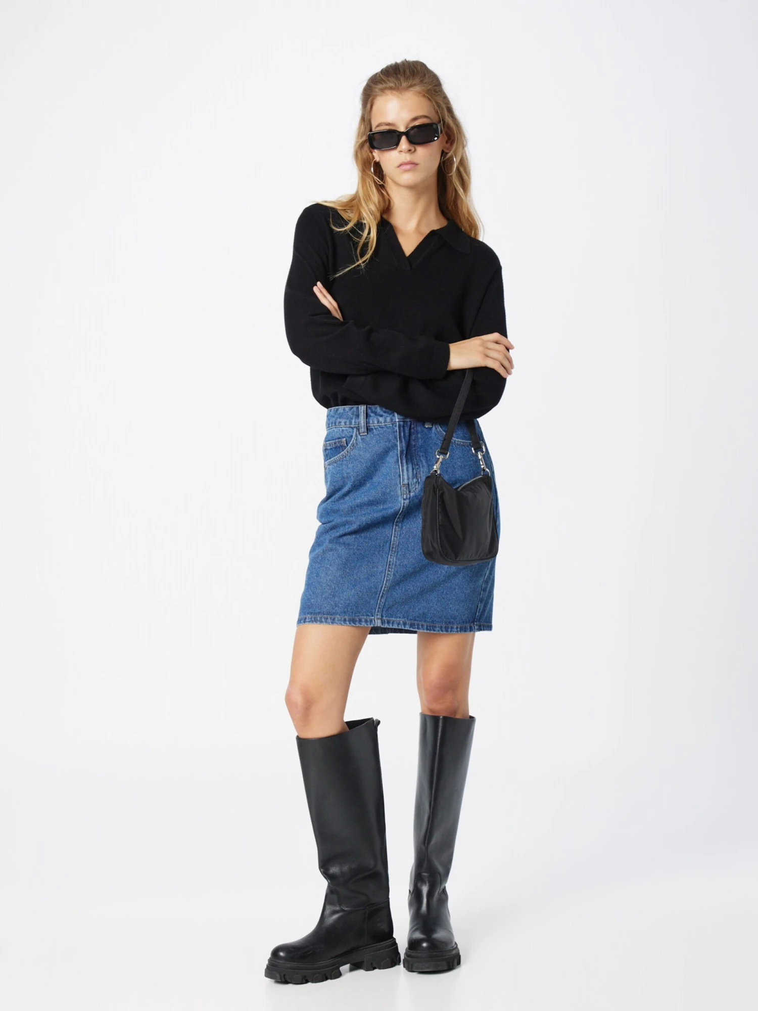 Object Mini-jupes Jupe ANDY Femme Bleu 6 Object Mini-jupes Jupe ANDY Femme Bleu – Image 4