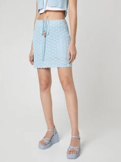 Mini-jupes Jupe French Braid Femme Bleu Clair 9 Mini-jupes Jupe French Braid Femme Bleu Clair -Parfaite Jupe e4e146313a58a6eb9e0a24991c13258f