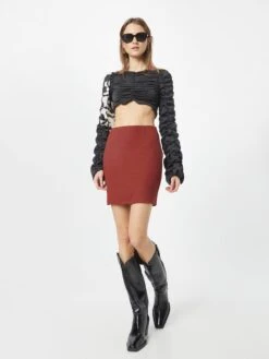 About You Mini-jupes Jupe Amanda Femme Rouille 11 About You Mini-jupes Jupe Amanda Femme Rouille -Parfaite Jupe e58c252ca2771424f18c45798e49a90b