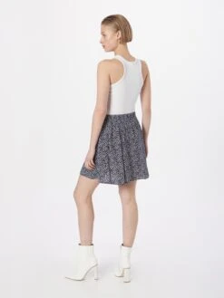 ICHI Mini-jupes Jupe MARRAKECH Femme Bleu Marine -Parfaite Jupe e7e3cb1c662869ea9286482fee0f23fc