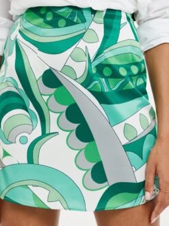 Threadbare Mini-jupes Jupe Ashley Femme Vert / Vert Foncé -Parfaite Jupe e99eb03a1b5277094834eeb6e04fbf81