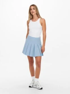 ONLY Mini-jupes Jupe Anna Femme Bleu Clair -Parfaite Jupe ec3d8c7c26860a3130aa3330d7c6367f