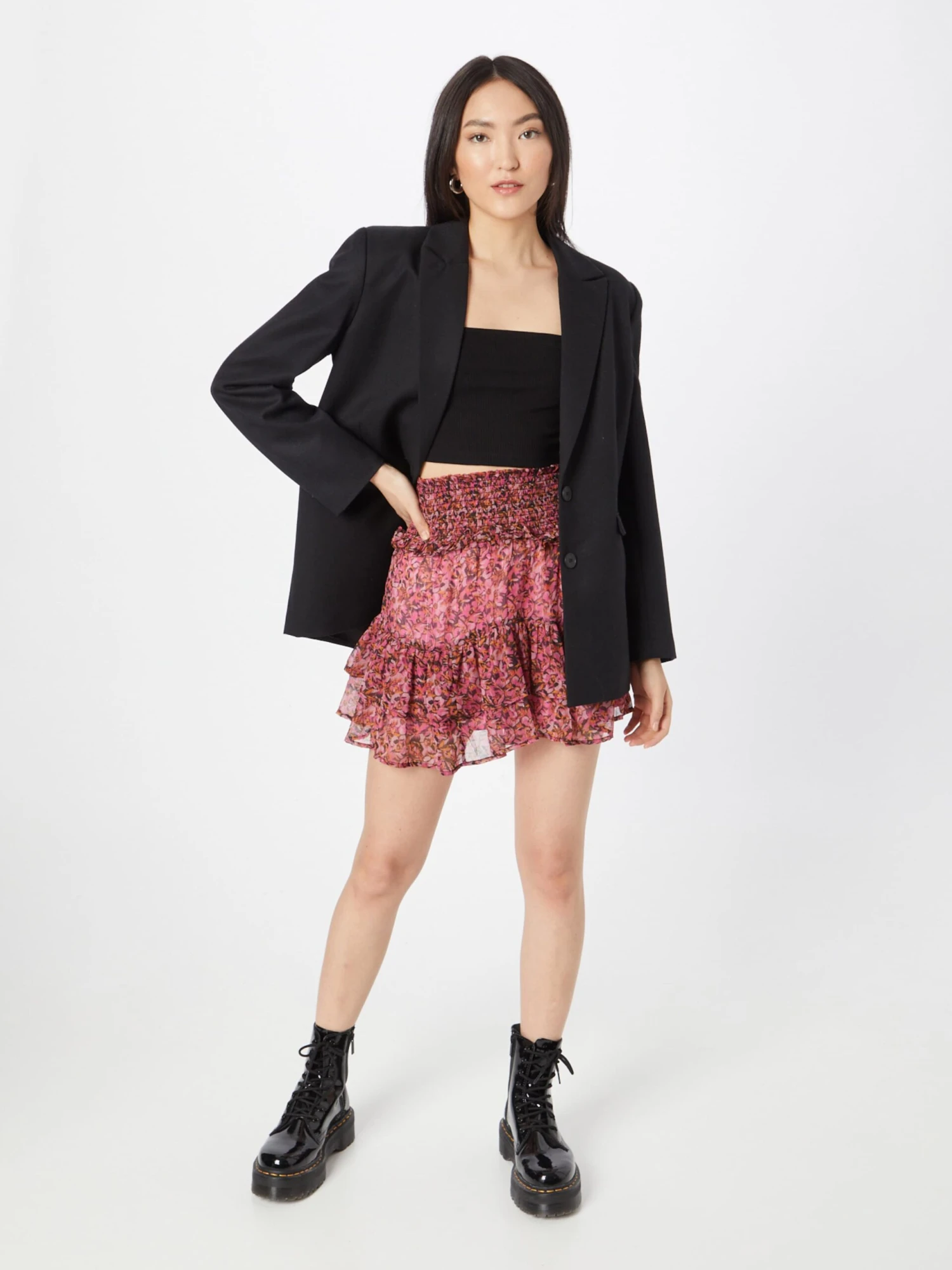 Neo Noir Mini-jupes Jupe Tana Femme Rose 7 Neo Noir Mini-jupes Jupe Tana Femme Rose – Image 5